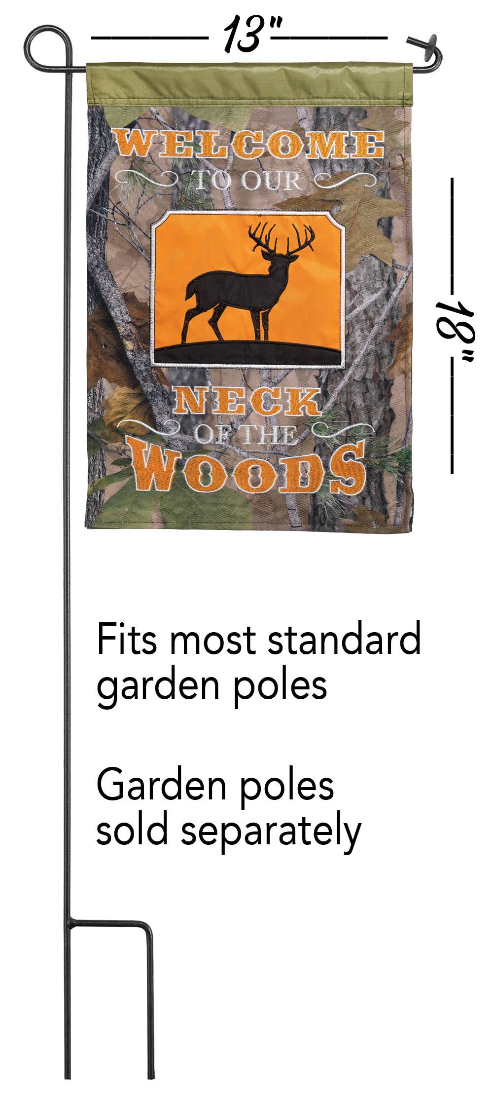 Hunting Garden Flag