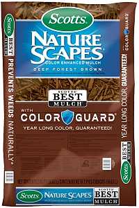 Scotts Nature Scapes Color Enhanced Mulch, Brown, 2 CF