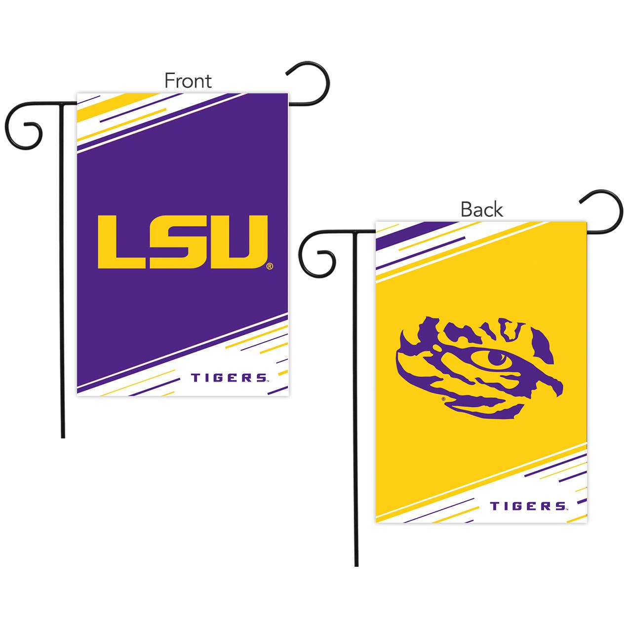 Louisiana State University Lsu Ncaa Licensed  Garden Flag