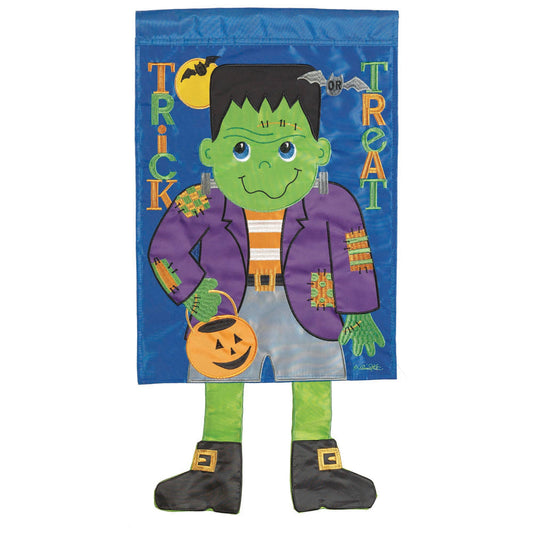 FRANKENSTEIN DANGLE LEGS OUTDOOR FLAG