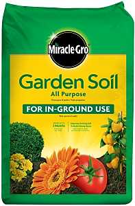 Miracle-Gro All-Purpose Garden Soil, Solid, 1 cu-ft Bag