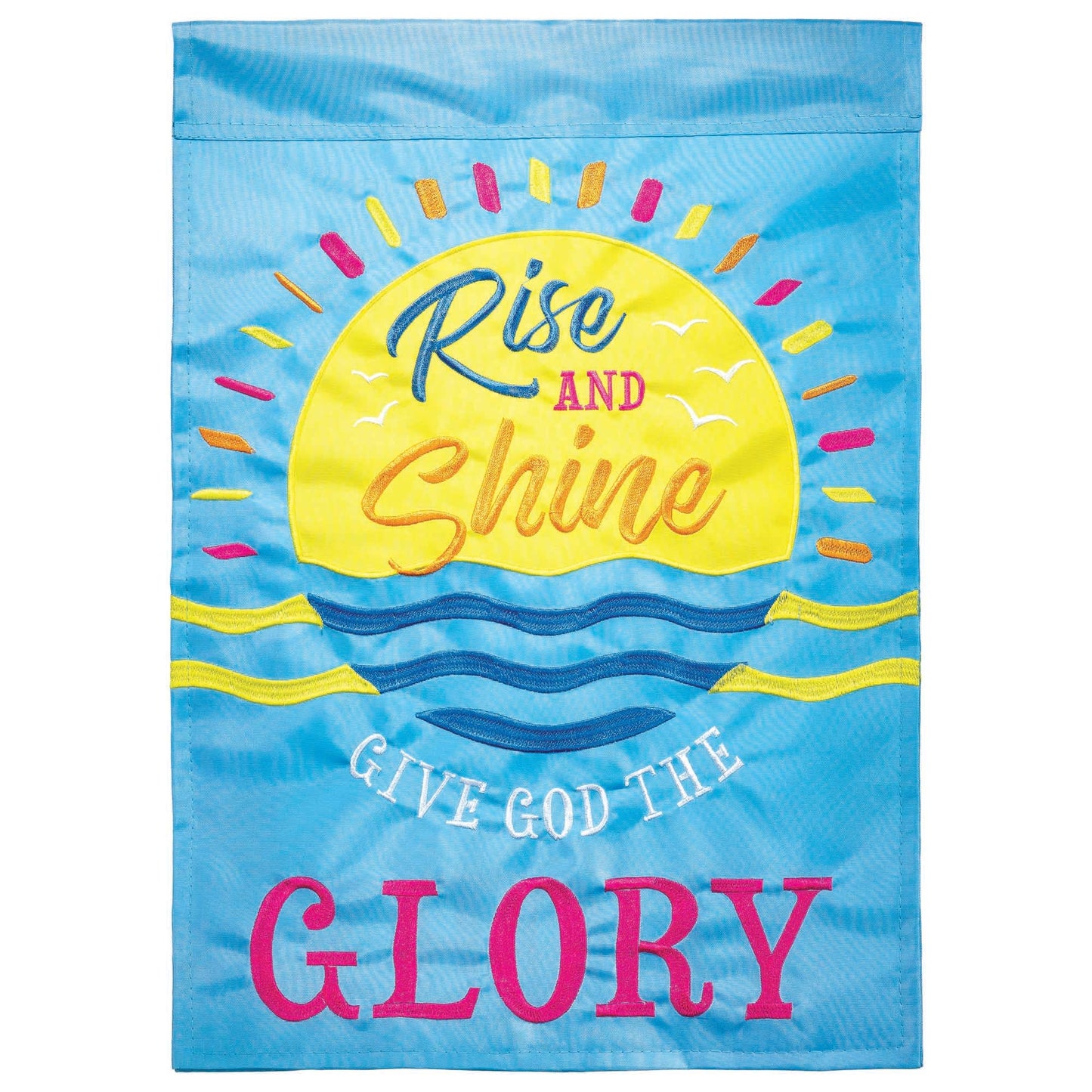 Give God the Glory Garden Flag