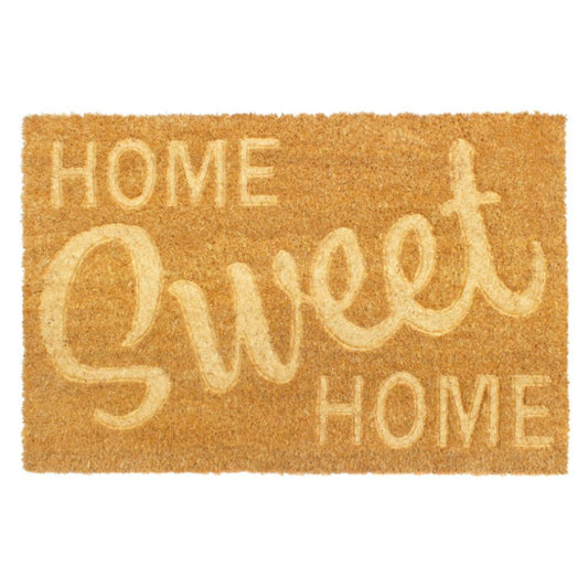 Embossed Home Sweet Home Coir Doormat, 16" x 24"